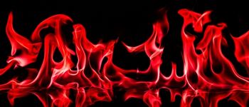 Unnatural red fire